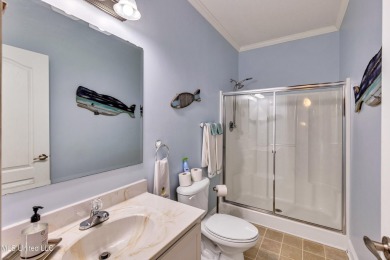 Welcome to your perfect waterfront retreat! This 3-bedroom on The Bridges Golf Club At Hollywood Casino in Mississippi - for sale on GolfHomes.com, golf home, golf lot