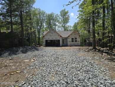 Brand New Construction on the 2nd Hole of The Hideout Golf on The Hideout Golf in Pennsylvania - for sale on GolfHomes.com, golf home, golf lot