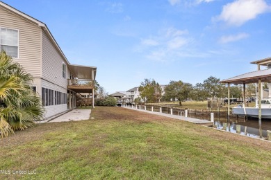 Welcome to your perfect waterfront retreat! This 3-bedroom on The Bridges Golf Club At Hollywood Casino in Mississippi - for sale on GolfHomes.com, golf home, golf lot