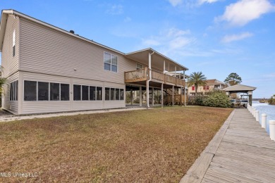 Welcome to your perfect waterfront retreat! This 3-bedroom on The Bridges Golf Club At Hollywood Casino in Mississippi - for sale on GolfHomes.com, golf home, golf lot