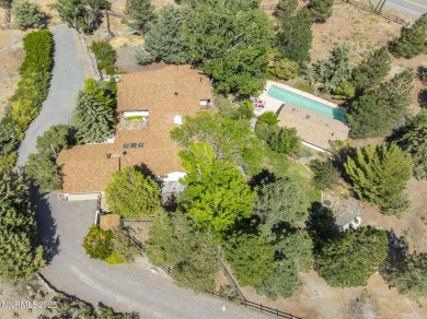 Genoa Retreat - Mission-Style Oasis on 2.7 Acres Discover on Genoa Lakes Golf Club - Lakes Course in Nevada - for sale on GolfHomes.com, golf home, golf lot