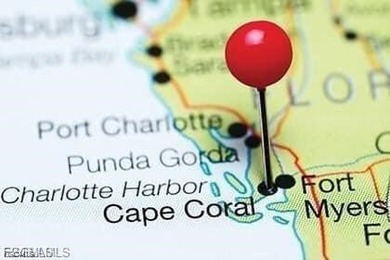 Discover tranquility in this stunning waterfront lot nestled in on Burnt Store Golf Club in Florida - for sale on GolfHomes.com, golf home, golf lot