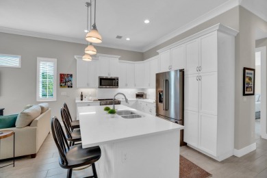 Rarely available, Bermuda inspired Golf Cottage resale built by on Oak Harbor Country Club in Florida - for sale on GolfHomes.com, golf home, golf lot