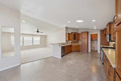 Welcome to this spacious over 1,900 sq. ft. manufactured home on Buenaventura Golf Course in California - for sale on GolfHomes.com, golf home, golf lot