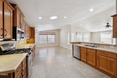 Welcome to this spacious over 1,900 sq. ft. manufactured home on Buenaventura Golf Course in California - for sale on GolfHomes.com, golf home, golf lot