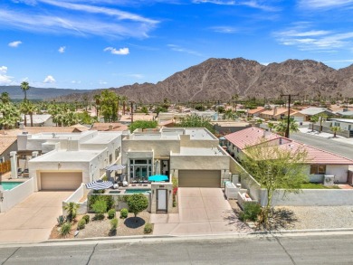Just Listed! Modern Desert Oasis with Private Saltwater Pool on Tradition Golf Club in California - for sale on GolfHomes.com, golf home, golf lot
