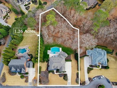 Tucked away on a quiet 1.26-acre cul-de-sac within the gated on White Columns Country Club in Georgia - for sale on GolfHomes.com, golf home, golf lot