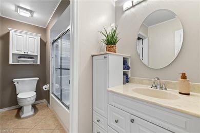 Welcome to this impeccably updated two-bedroom plus den on Glen Eagle Golf and Country Club in Florida - for sale on GolfHomes.com, golf home, golf lot