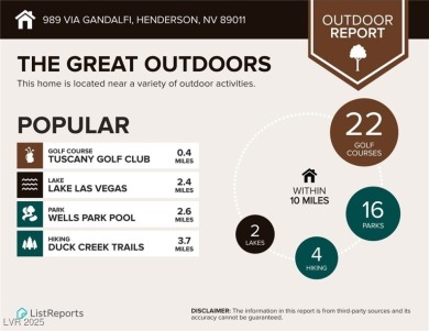Looking for a beautiful, meticulously maintained three-bedroom on Tuscany Golf Club in Nevada - for sale on GolfHomes.com, golf home, golf lot