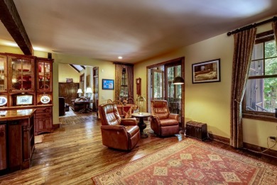 This stunning home sits on a private 2.45 ac. lot with lots of on Lake Toxaway Country Club in North Carolina - for sale on GolfHomes.com, golf home, golf lot