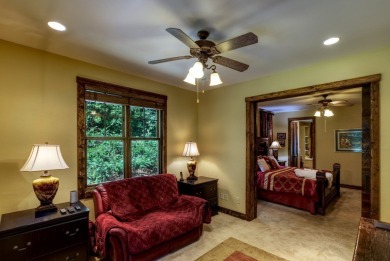 This stunning home sits on a private 2.45 ac. lot with lots of on Lake Toxaway Country Club in North Carolina - for sale on GolfHomes.com, golf home, golf lot