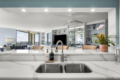 Stunning panoramic ocean and river views await from this on Ocean Village Golf Course in Florida - for sale on GolfHomes.com, golf home, golf lot