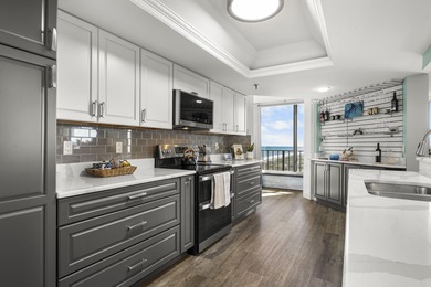 Stunning panoramic ocean and river views await from this on Ocean Village Golf Course in Florida - for sale on GolfHomes.com, golf home, golf lot