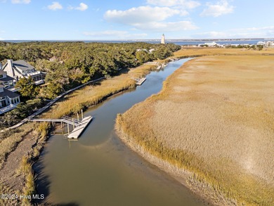 Looking for an opportunity to own a beautiful creek and marsh on Bald Head Island Golf Club in North Carolina - for sale on GolfHomes.com, golf home, golf lot