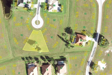 KEY LOT IN BURNT STORE LAKES - Property is surrounded by a mix on Burnt Store Golf Club in Florida - for sale on GolfHomes.com, golf home, golf lot