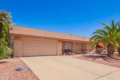 Experience this 2-bedroom retreat in the 55+ community of Sun on Grandview Golf Course in Arizona - for sale on GolfHomes.com, golf home, golf lot