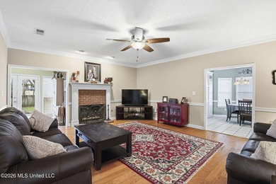 Charming 3BR/2BA home offering 2,022 sq ft on a quiet cul-de-sac on Castlewoods Golf Club in Mississippi - for sale on GolfHomes.com, golf home, golf lot