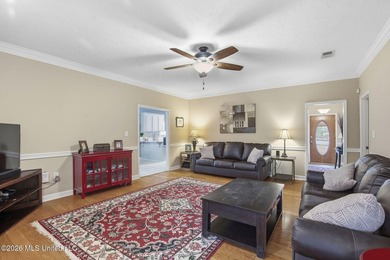 Charming 3BR/2BA home offering 2,022 sq ft on a quiet cul-de-sac on Castlewoods Golf Club in Mississippi - for sale on GolfHomes.com, golf home, golf lot