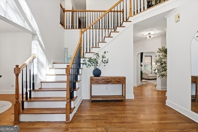 Welcome to this stunning, fully renovated three-story home on Hamilton Mill Golf Club in Georgia - for sale on GolfHomes.com, golf home, golf lot
