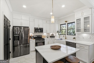 Welcome to this stunning, fully renovated three-story home on Hamilton Mill Golf Club in Georgia - for sale on GolfHomes.com, golf home, golf lot