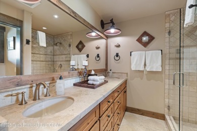 Luxury Golf  Tennis cabin overlooking open space with Cottonwood on Jackson Hole Golf and Tennis Club in Wyoming - for sale on GolfHomes.com, golf home, golf lot