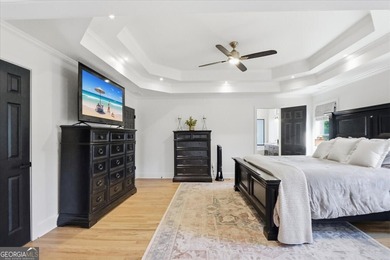 Welcome to this stunning, fully renovated three-story home on Hamilton Mill Golf Club in Georgia - for sale on GolfHomes.com, golf home, golf lot