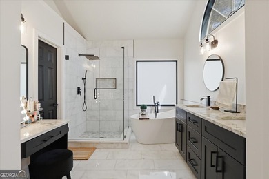 Welcome to this stunning, fully renovated three-story home on Hamilton Mill Golf Club in Georgia - for sale on GolfHomes.com, golf home, golf lot