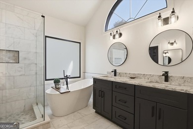 Welcome to this stunning, fully renovated three-story home on Hamilton Mill Golf Club in Georgia - for sale on GolfHomes.com, golf home, golf lot