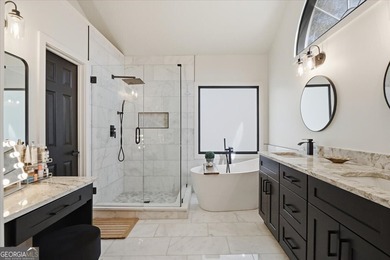 Welcome to this stunning, fully renovated three-story home on Hamilton Mill Golf Club in Georgia - for sale on GolfHomes.com, golf home, golf lot