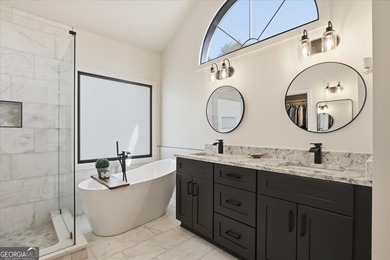 Welcome to this stunning, fully renovated three-story home on Hamilton Mill Golf Club in Georgia - for sale on GolfHomes.com, golf home, golf lot