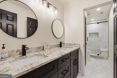 Welcome to this stunning, fully renovated three-story home on Hamilton Mill Golf Club in Georgia - for sale on GolfHomes.com, golf home, golf lot