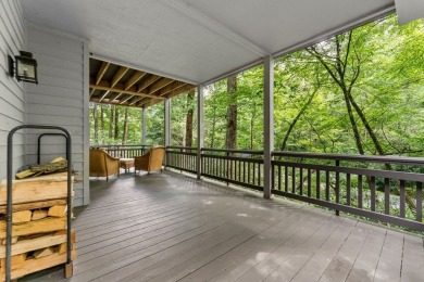 This inviting 4BR/3BA home sits on a private 1.09-acre lot in on Cullasaja Club in North Carolina - for sale on GolfHomes.com, golf home, golf lot