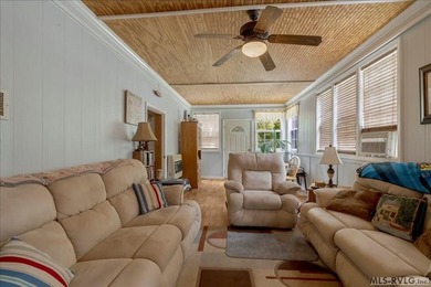 Back on the market, this charming 3 bedroom 1 bath 1999 camper on River Ridge Golf Club in Virginia - for sale on GolfHomes.com, golf home, golf lot