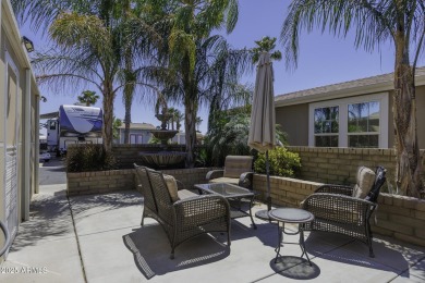 True Retirement Dream! This meticulously maintained home is on Palm Creek Golf and RV Resort in Arizona - for sale on GolfHomes.com, golf home, golf lot