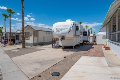 Charming Lot with Fifth Wheel at Riverview Resort - A Perfect on Riverview Golf Course in Arizona - for sale on GolfHomes.com, golf home, golf lot