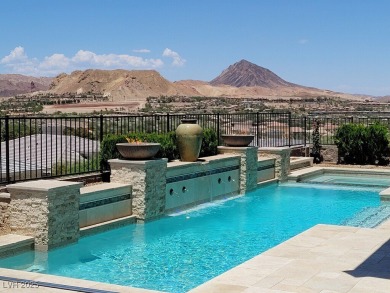 Spectacular views of The Strip, Reflection Bay Golf Course on South Shore At Lake Las Vegas in Nevada - for sale on GolfHomes.com, golf home, golf lot