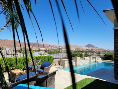 Spectacular views of The Strip, Reflection Bay Golf Course on South Shore At Lake Las Vegas in Nevada - for sale on GolfHomes.com, golf home, golf lot