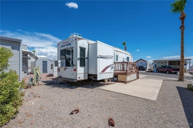 Charming Lot with Fifth Wheel at Riverview Resort - A Perfect on Riverview Golf Course in Arizona - for sale on GolfHomes.com, golf home, golf lot