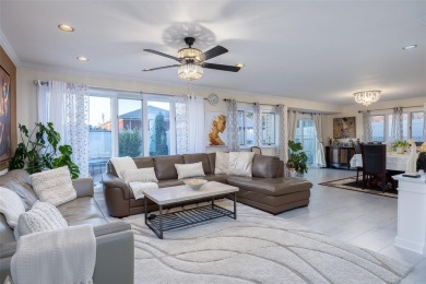 Welcome To This Beautifully Updated 3-Bedroom, 2-Bathroom Ranch on Middle Bay Country Club in New York - for sale on GolfHomes.com, golf home, golf lot