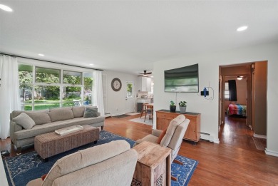 Welcome to this beautifully updated mid-century modern ranch in on Wakonda Club in Iowa - for sale on GolfHomes.com, golf home, golf lot