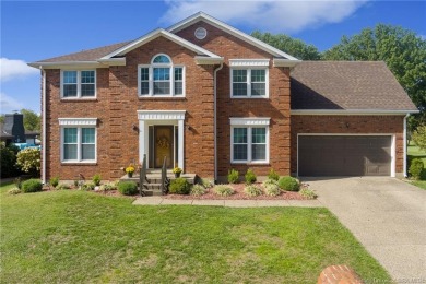 Welcome home to this beautiful 4-bedroom, 2.5-bath all-brick on Jeffersonville Elks Golf Club in Indiana - for sale on GolfHomes.com, golf home, golf lot