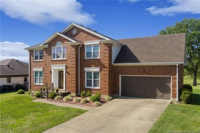 Welcome home to this beautiful 4-bedroom, 2.5-bath all-brick on Jeffersonville Elks Golf Club in Indiana - for sale on GolfHomes.com, golf home, golf lot