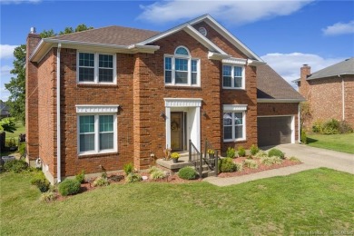 Welcome home to this beautiful 4-bedroom, 2.5-bath all-brick on Jeffersonville Elks Golf Club in Indiana - for sale on GolfHomes.com, golf home, golf lot