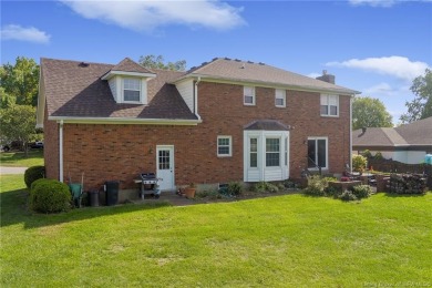 Welcome home to this beautiful 4-bedroom, 2.5-bath all-brick on Jeffersonville Elks Golf Club in Indiana - for sale on GolfHomes.com, golf home, golf lot