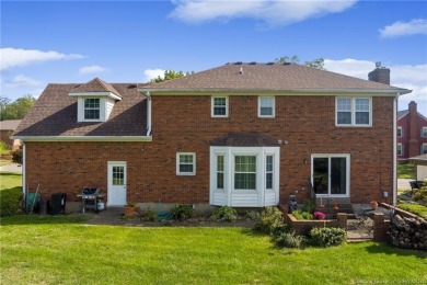 Welcome home to this beautiful 4-bedroom, 2.5-bath all-brick on Jeffersonville Elks Golf Club in Indiana - for sale on GolfHomes.com, golf home, golf lot