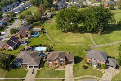 Welcome home to this beautiful 4-bedroom, 2.5-bath all-brick on Jeffersonville Elks Golf Club in Indiana - for sale on GolfHomes.com, golf home, golf lot