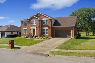 Welcome home to this beautiful 4-bedroom, 2.5-bath all-brick on Jeffersonville Elks Golf Club in Indiana - for sale on GolfHomes.com, golf home, golf lot