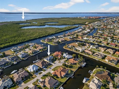 BEST BOAT CANAL VIEWS IN PUNTA GORDA ISLES! FULLY FURNISHED on Saint Andrews South Golf Club in Florida - for sale on GolfHomes.com, golf home, golf lot