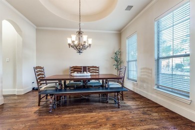 Set on a premier golf course lot with breathtaking sunset views on The Trails of Frisco Golf Club in Texas - for sale on GolfHomes.com, golf home, golf lot