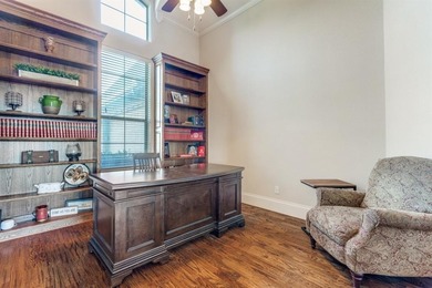 Set on a premier golf course lot with breathtaking sunset views on The Trails of Frisco Golf Club in Texas - for sale on GolfHomes.com, golf home, golf lot